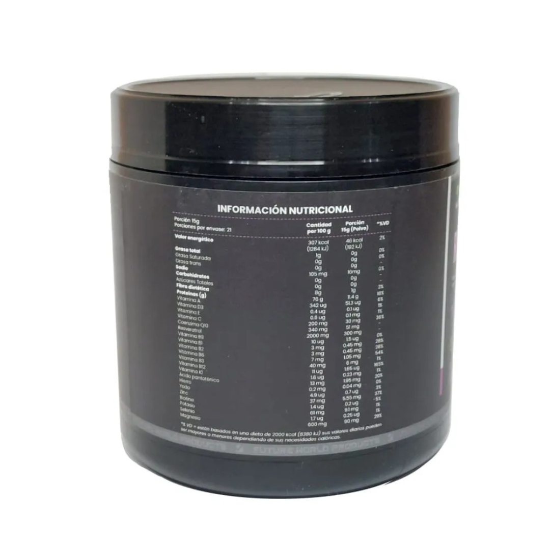 COLÁGENO RENÖVA + BIOPEPTIDOS ACTIVOS RESVERATROL Y COENZIMA Q10