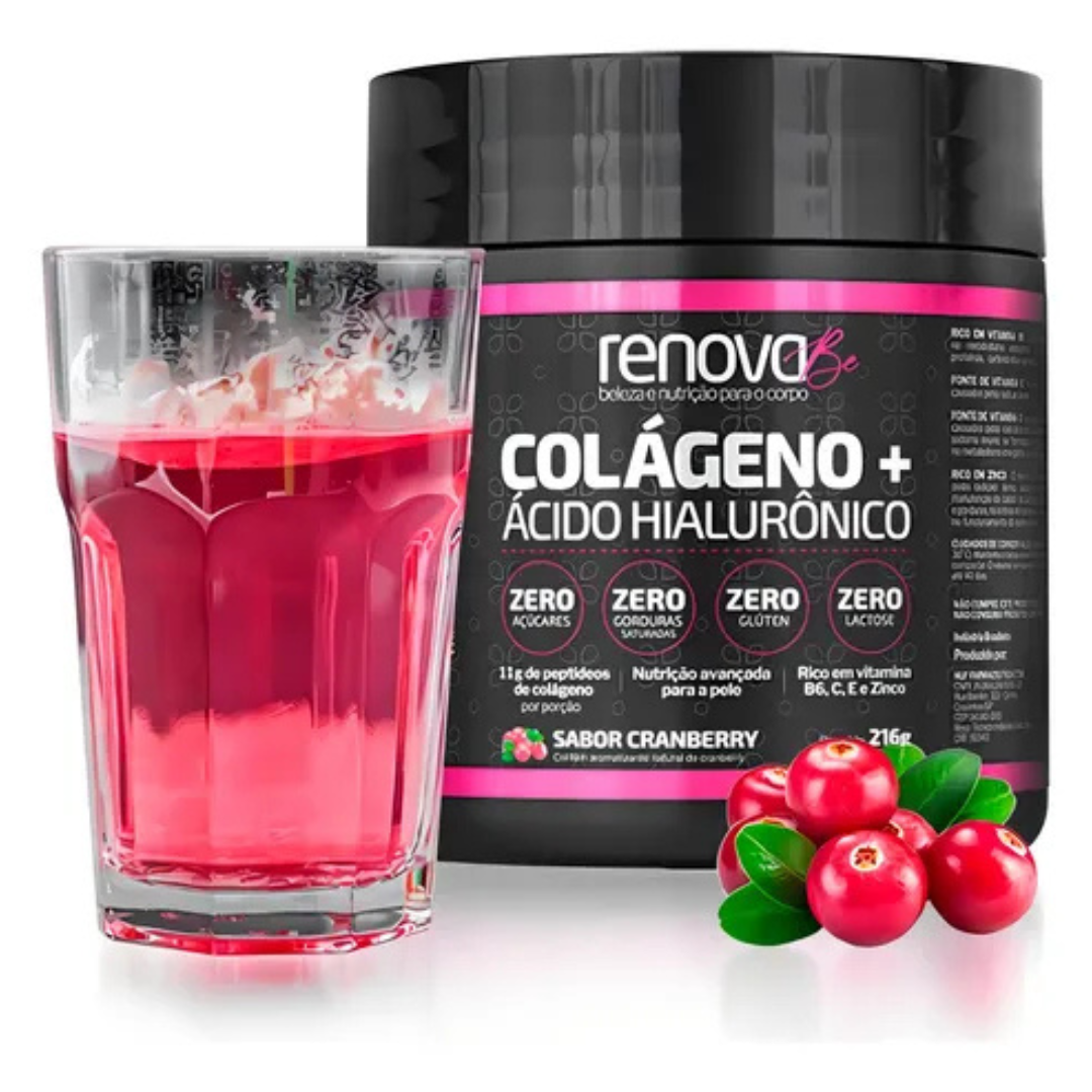 COLÁGENO RENÖVA + BIOPEPTIDOS ACTIVOS RESVERATROL Y COENZIMA Q10